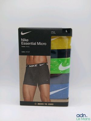 Lot de 3 boxers Nike Essential pour homme, couleurs assorties