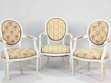 two white chairs with floral upholstered upholstered upholstered upholstered upholstered upholstered upholstered upholstered upholstered
