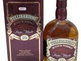 une photo d'une bouteille de whisky écossais Tullabardine à côté d'une boîte