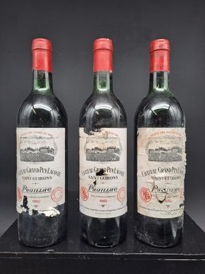 3 Bts CHATEAU GRAND PUY LACOSTE(ME,eta,efs,ca) 5 GCC Pauilla…