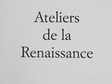 an image of a book with the title ateliers de la renaissance