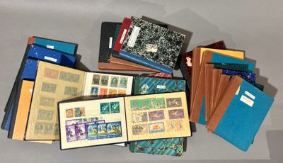 a lot of books that are sitting on a table