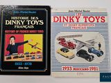 two books about dinky toys and their history of french toys