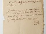 a close up of a piece of paper with writing on it