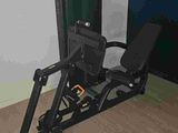 an image of a home gym equipment set up in the corner of a room