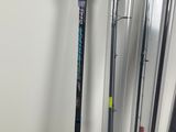 a close up of a pair of paddles sitting on top of a rack