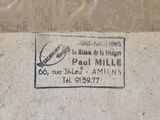 a box with a label on it that says paul mille