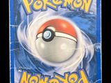 a pokemon card with a poke ball on it