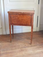 PETITE TABLE DE SALON de style Louis XVI en marqueterie de b… (photo 5)
