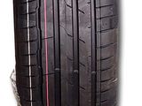 a tire wrapped in plastic on a white background