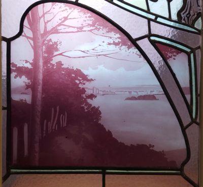 KOENIG et LAFITTE, Nancy - Lorraine. Importante baie vitrée …