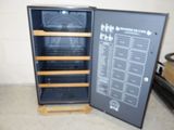 an image of a wine cooler in a room