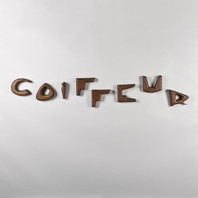 TRAVAIL FRANÇAIS Suite de 8 lettres d'enseigne de coiffeur e…