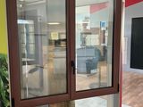 a picture of a glass door in a building