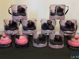a lot of cupcakes that are sitting in the cups