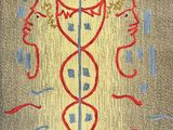 une image représentant un symbole médical sur un tissu