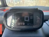 a car dashboard with a digital display on it