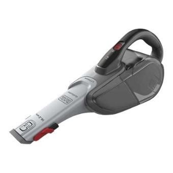 gros plan d'un aspirateur sur fond blanc