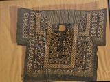 a picture of a piece of cloth hanging on a wall