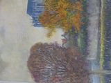 a picture of a painting on the wall of a house