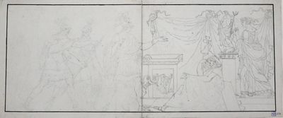 École néoclassique Scène antique - Photo 1