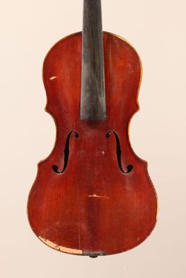 Violon XXème expérimental. Manche décollé, cassures sur la t…