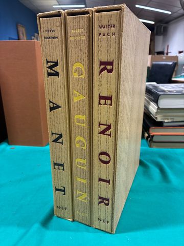Ensemble de 3 livres d'art sous emboitage des Nouvelles Editions ...