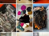 de nombreuses photos représentant divers objets se trouvant dans une pièce