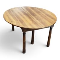 TABLE DE SALLE A MANGER en bois naturel, reposant sur six pi… (photo 3)