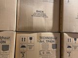 boxes stacked on top of each other in a warehouse