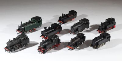 4 Bogies Jouef Pour Train HO - Compatibles Roco Lima SNCF TGV - Très Bon état
