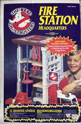 ghostbusters fire station headquarterr playset from the original ghostbusters