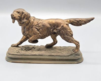 Alfred DUBUCAND (1828-1894) "Setter en action de chasse"