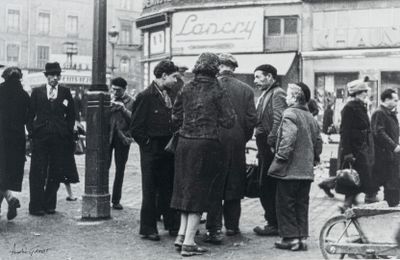 André GAMET (1919-2017) Lyon. Famille de gens du voyage, pla…