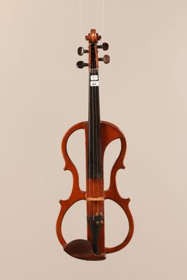 Violon muet à double chevalet 358mm. Bon état - Photo 1