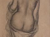 an image of a drawing of a woman standing with her back to the camera