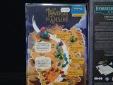 a box with a map of the world on it