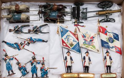 C.B.G. Mignot. Révolution. 1er Empire. Drapeaux, Artillerie,…