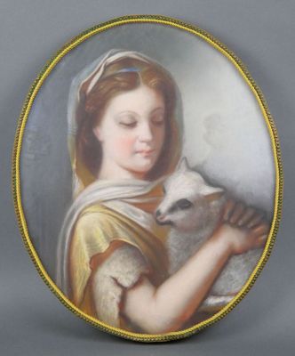 Dans le goût de Jean-Baptiste GREUZE (1725-1805)