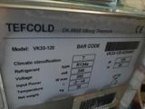 a close up of a bar code label on the back of a refrigerator
