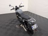 a motorcycle that is parked in a room