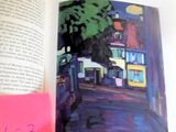 a picture of an open book with a picture on it