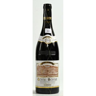 GUIGAL. 1 Btle COTE ROTIE, La Mouline, 2014. - Photo 1