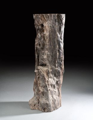 a large rock that is sitting on a table