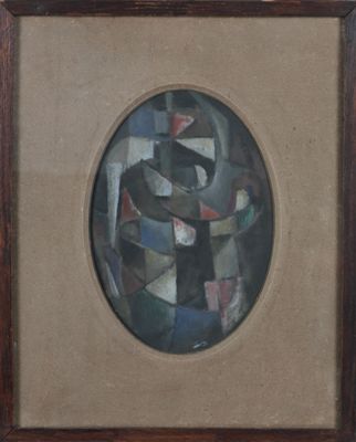 an image of a picture of a painting of a man in a circle
