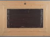 an image of a picture frame with a blackboard in it
