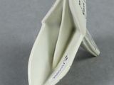 underside view of a porcelain object showing the inside of the bowl