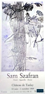 une affiche sur laquelle figure le dessin d'une plante