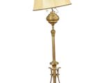 an image of a lamp on a stand with a lamp shade on it