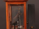 a clock that is sitting on top of a table